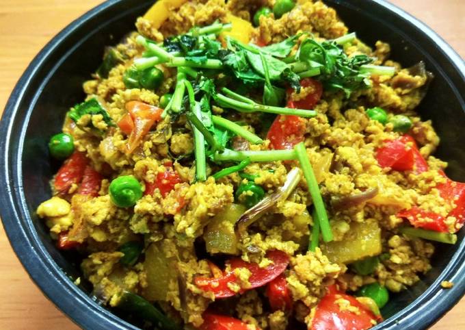 Mumbai Street style egg bhurji Recipe