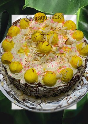 A picture of Ras Malai Cake.