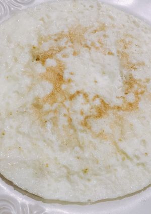 A picture of Fried plain egg.