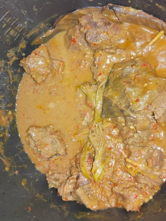 Cara Gampang Membuat Resep Rendang daging sapi masak di rice cooker yang  Bikin Ketagihan Anti Ribet, Uenak Banget