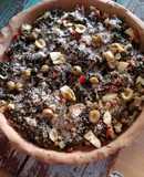 Tarta de vegetales con queso vegano