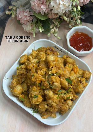 Foto resep Tahu Goreng Telur Asin