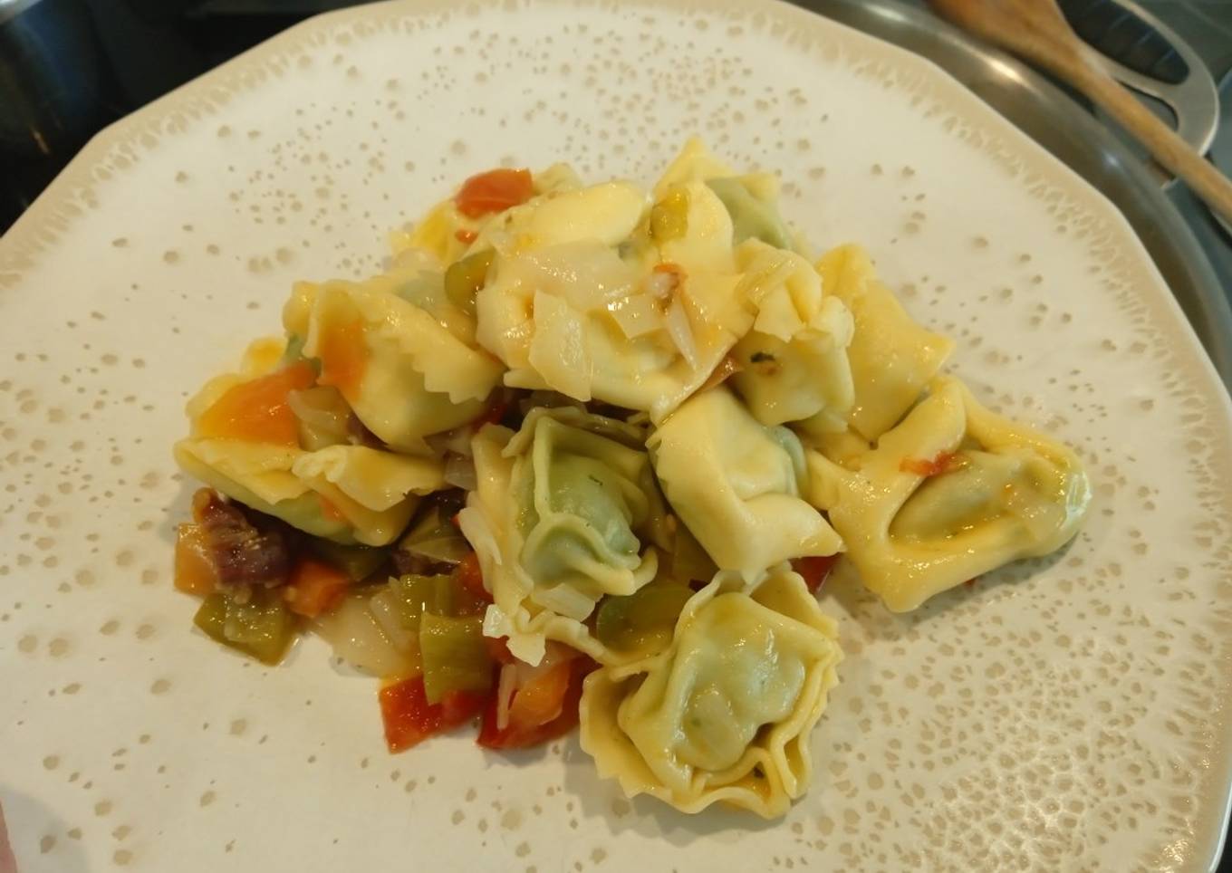 Tortellini a la ibérica