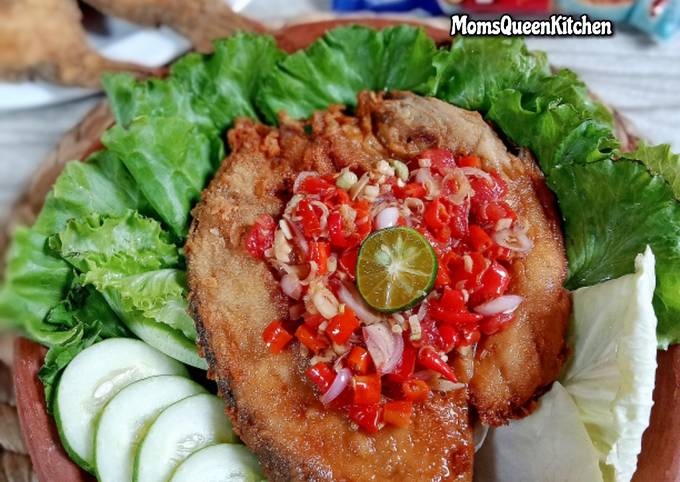 Resep: Ikan Nila Geprek sambal bawang Rumahan