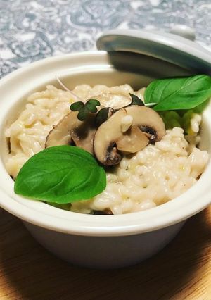 Foto de Risotto de cogumelos 🍄