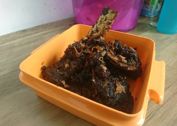 Mudah Banget Membuat Resep Iga bakar teflon empuk