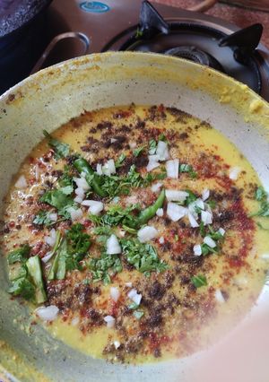 A picture of Moong dal recipe.