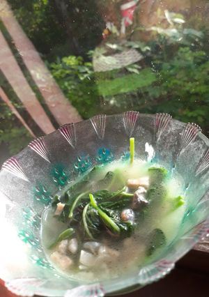 Foto resep Sayur Bayam Tempe