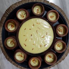 A picture of Saffron Baked Yoghurt.