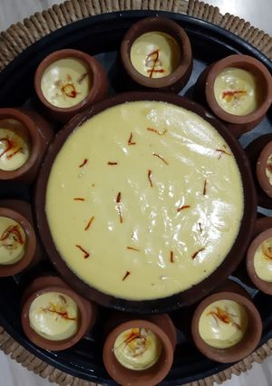 A picture of Saffron Baked Yoghurt.
