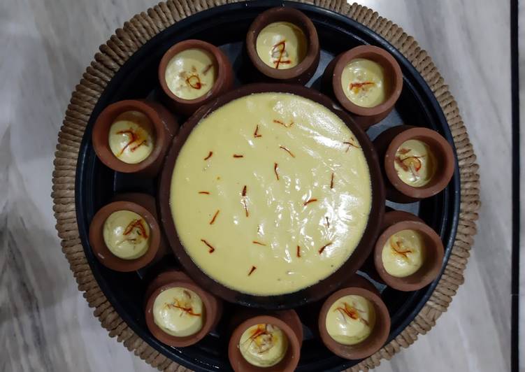 Saffron Baked Yoghurt