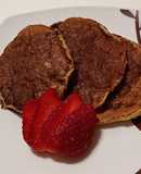 Pancakes μπανάνας και φράουλας χωρίς ζάχαρη 🍌🍓