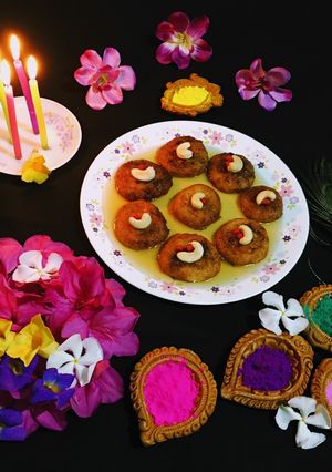 A picture of Rasila Kakara Pitha.