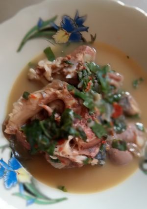 A picture of Simple pepper soup.