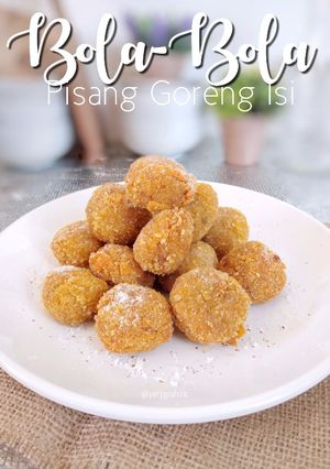 Foto resep Bola-bola pisang goreng isi