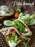 Pita bread ayam bakar