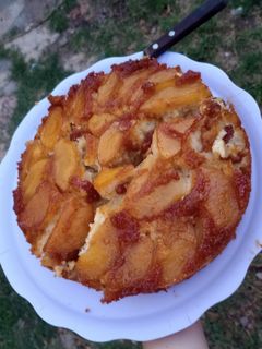 Una foto de 🍎Torta invertida de manzana y caramelo🍎 riquiiisimaaaa 😍