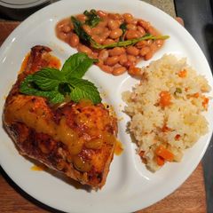 A picture of Oven Roasted Chicken Nayarit Style.