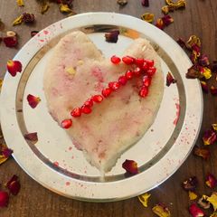 A picture of Bleeding heart Halwa.