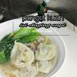 Pangsit kuah (wonton soup)