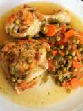 Pollo con verduras