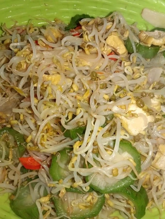 Langkah Gampang Membikin Resep Tumis kecambah,gambas,,Tahu yang  Bikin Ketagihan Anti Ribet, Bikin Ngiler