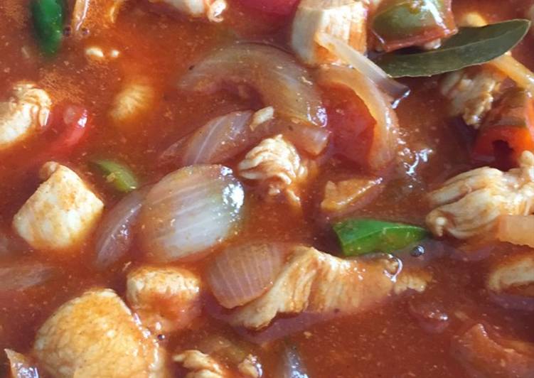 Recipe of Super Quick Homemade Hungarian Chicken Goulash