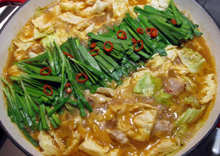 Recipe of Ultimate Chicken Miso Nabe