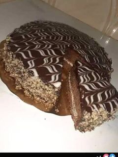 صورة لوصفة كيكة خفيفة تهبل