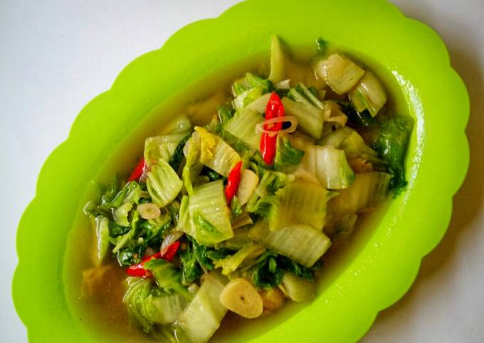 Resep Sayur Sawi Putih oleh Ayu^ (Mama Aura) - Cookpad