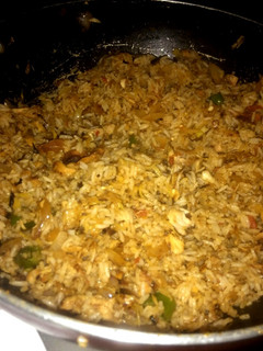 A picture of Shawarma Fried Rice.