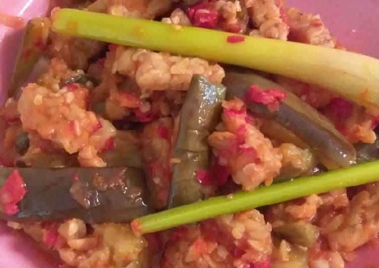 Balado Tempe Terong