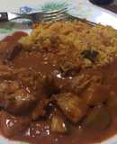 Carne de cerdo en pipián