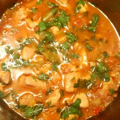A picture of Chicken Ginger Curry😍🍗🍜.