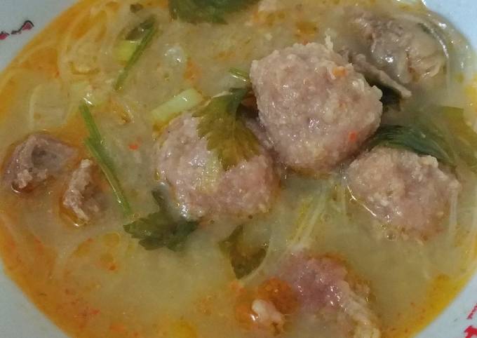 Resep Bakso Kuah Pedas Segar Oleh Weni Ramni Cookpad