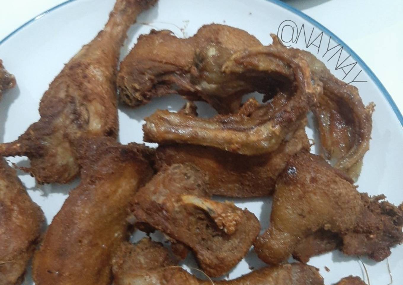 Bebek Goreng H Slamet (Cara menggoreng bebek ungkep)