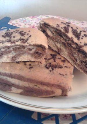 Una foto de Pan de Vainilla y Chocolate (marmoleado)