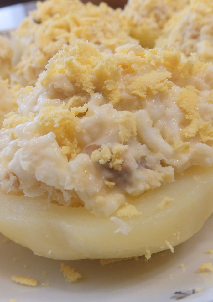 Una foto de Patatas rellenas de pescado