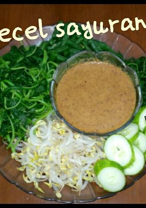 Foto resep Pecel sayuran ala2 sayah 😊
