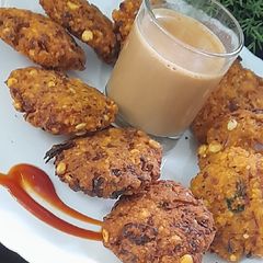 A picture of Paruppu vada.