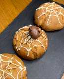 Cookies rellenas de Nutella en Airfryer (Halloween)