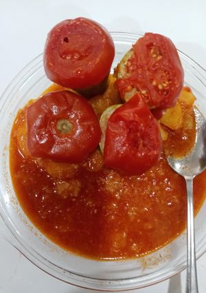 عکسی از دستور دلمه کدو