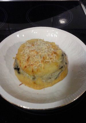 Foto principal de Timbal de patata con berenjena