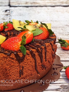 Foto resep Chocolate Chiffon Cake