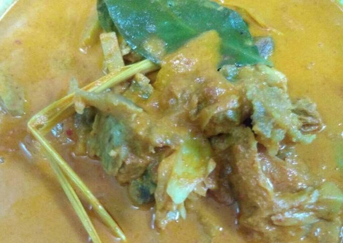 Cara Buat Gulai dagiang cubadak Yang Enak