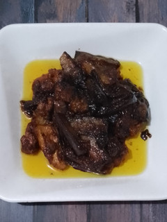 Foto resep Bistik terong ungu dan ayam crispy