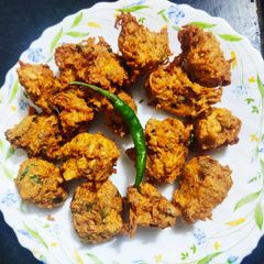 A picture of Yam Fritters.