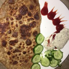 Aloo Kay parathay A picture of Aloo Kay parathay.