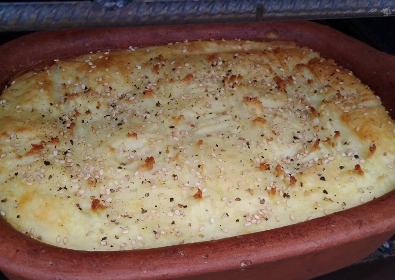Pastel de papas al horno de leña 🗣️🔥🔥
