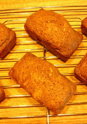 A picture of Yellow Squash Bread.
